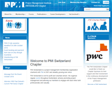 Tablet Screenshot of pmi-switzerland.ch